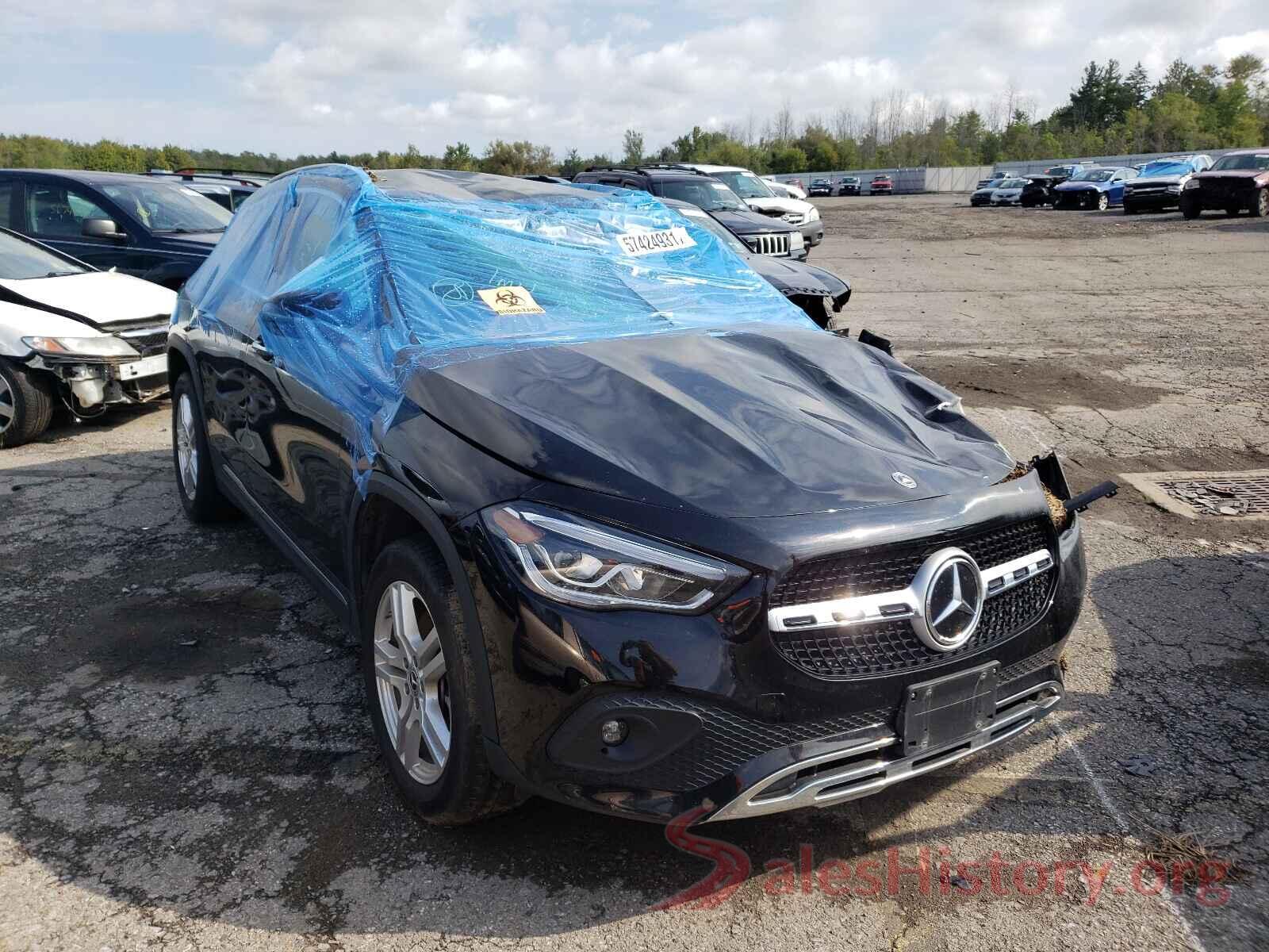 W1N4N4HB3MJ209306 2021 MERCEDES-BENZ GLA-CLASS