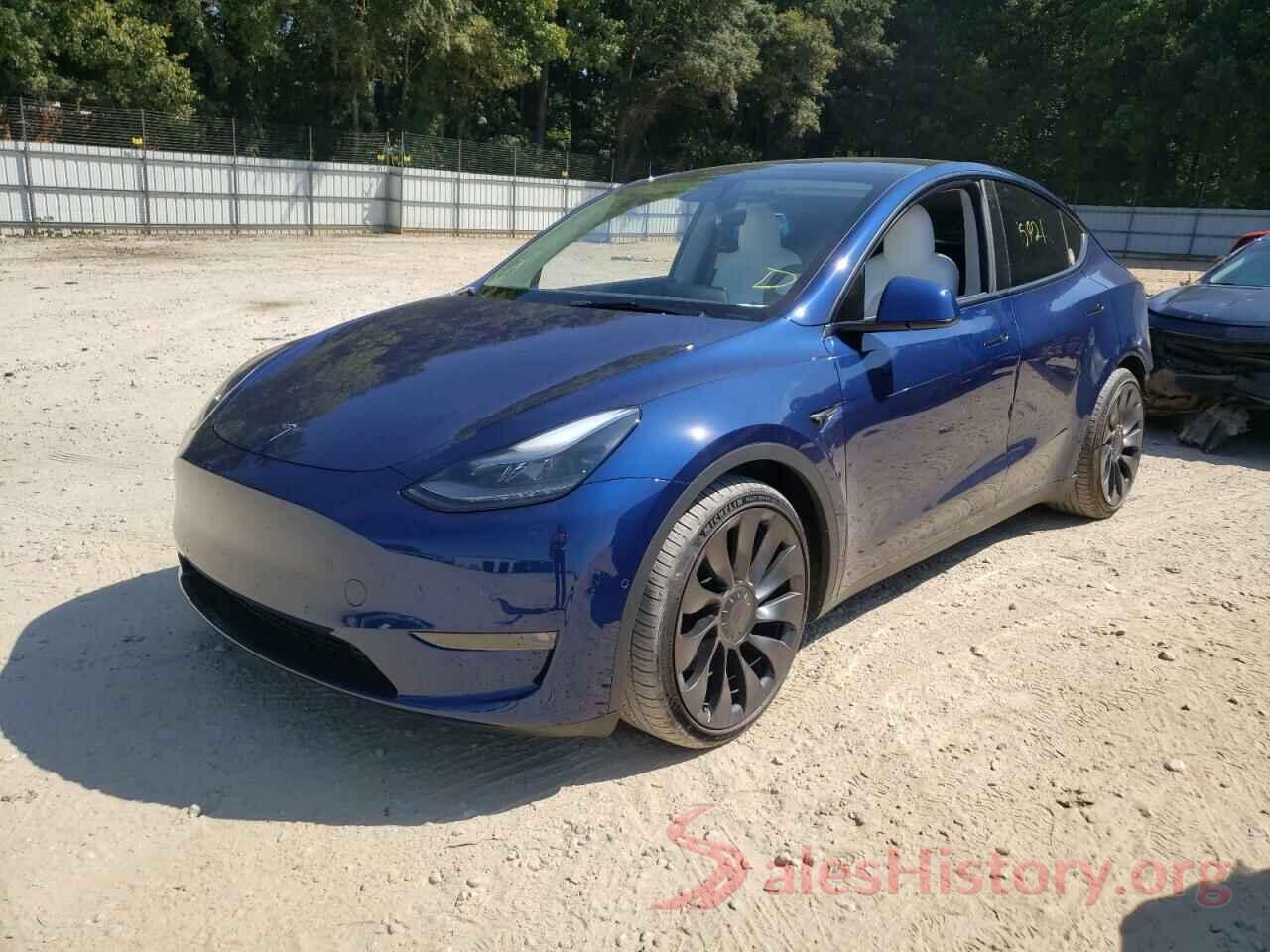 7SAYGDEF8NF399206 2022 TESLA MODEL Y