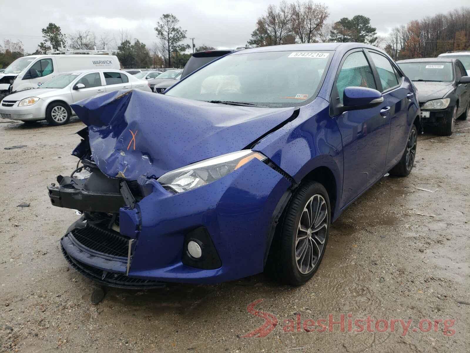 5YFBURHE4GP525371 2016 TOYOTA COROLLA