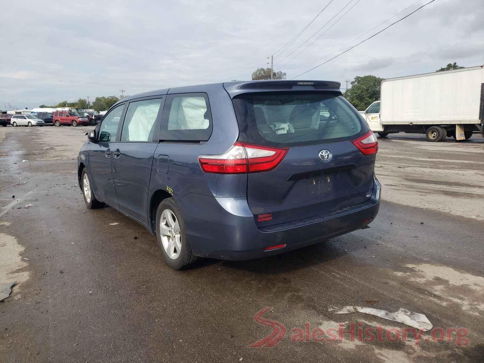 5TDZK3DC0GS723393 2016 TOYOTA SIENNA