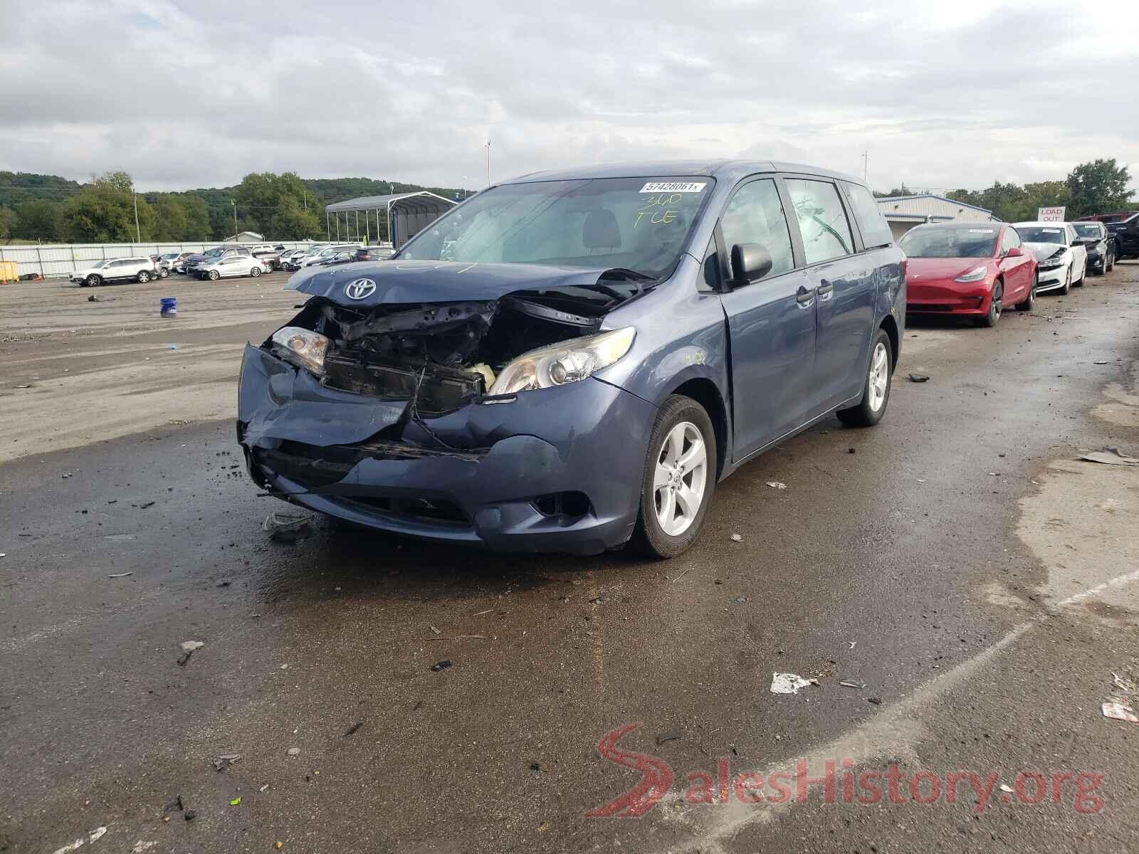 5TDZK3DC0GS723393 2016 TOYOTA SIENNA