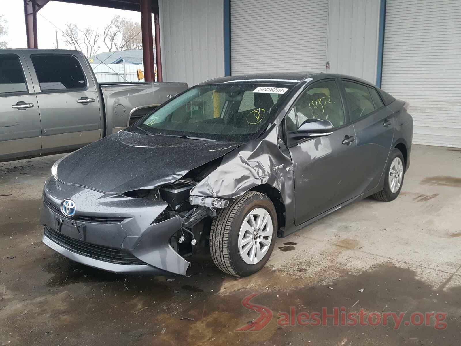 JTDKBRFUXG3018189 2016 TOYOTA PRIUS