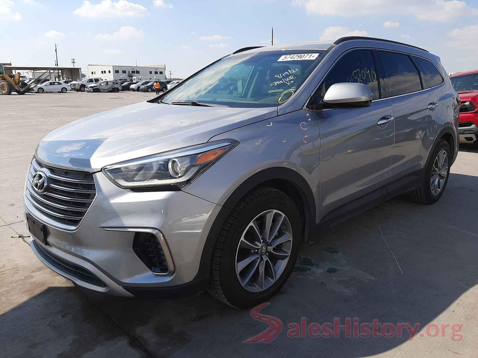 KM8SM4HF8HU242208 2017 HYUNDAI SANTA FE