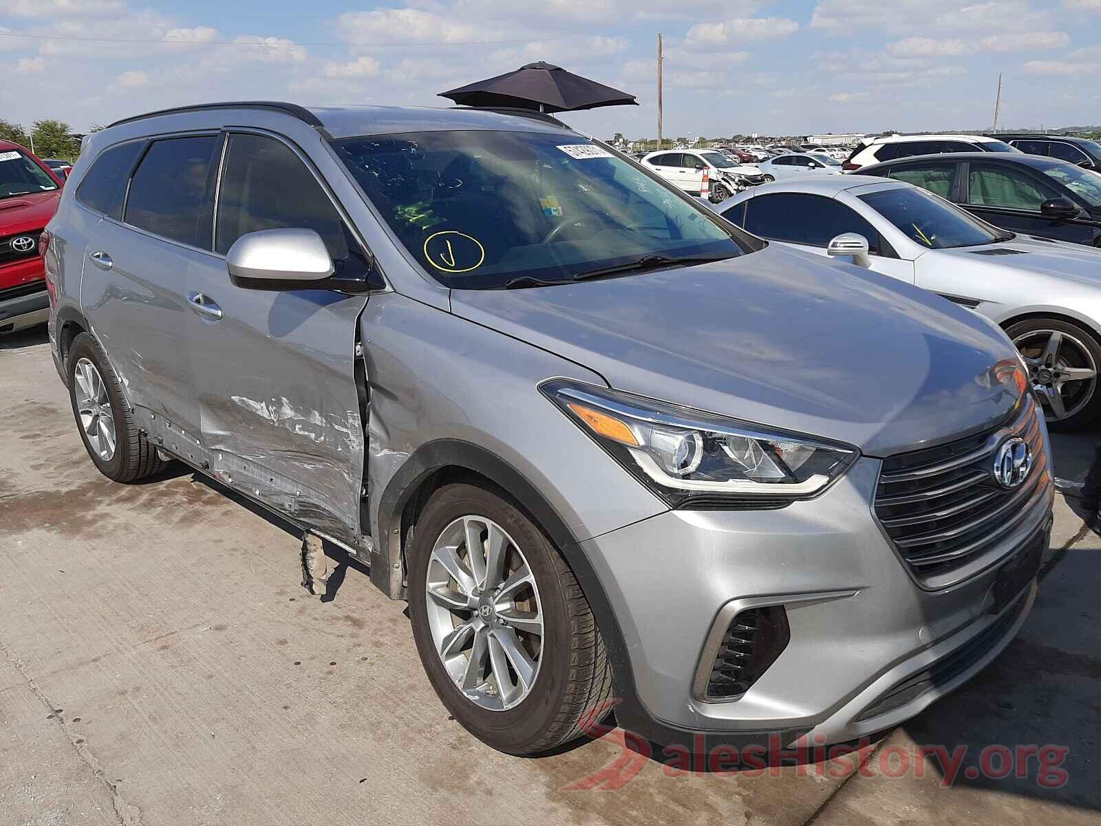 KM8SM4HF8HU242208 2017 HYUNDAI SANTA FE