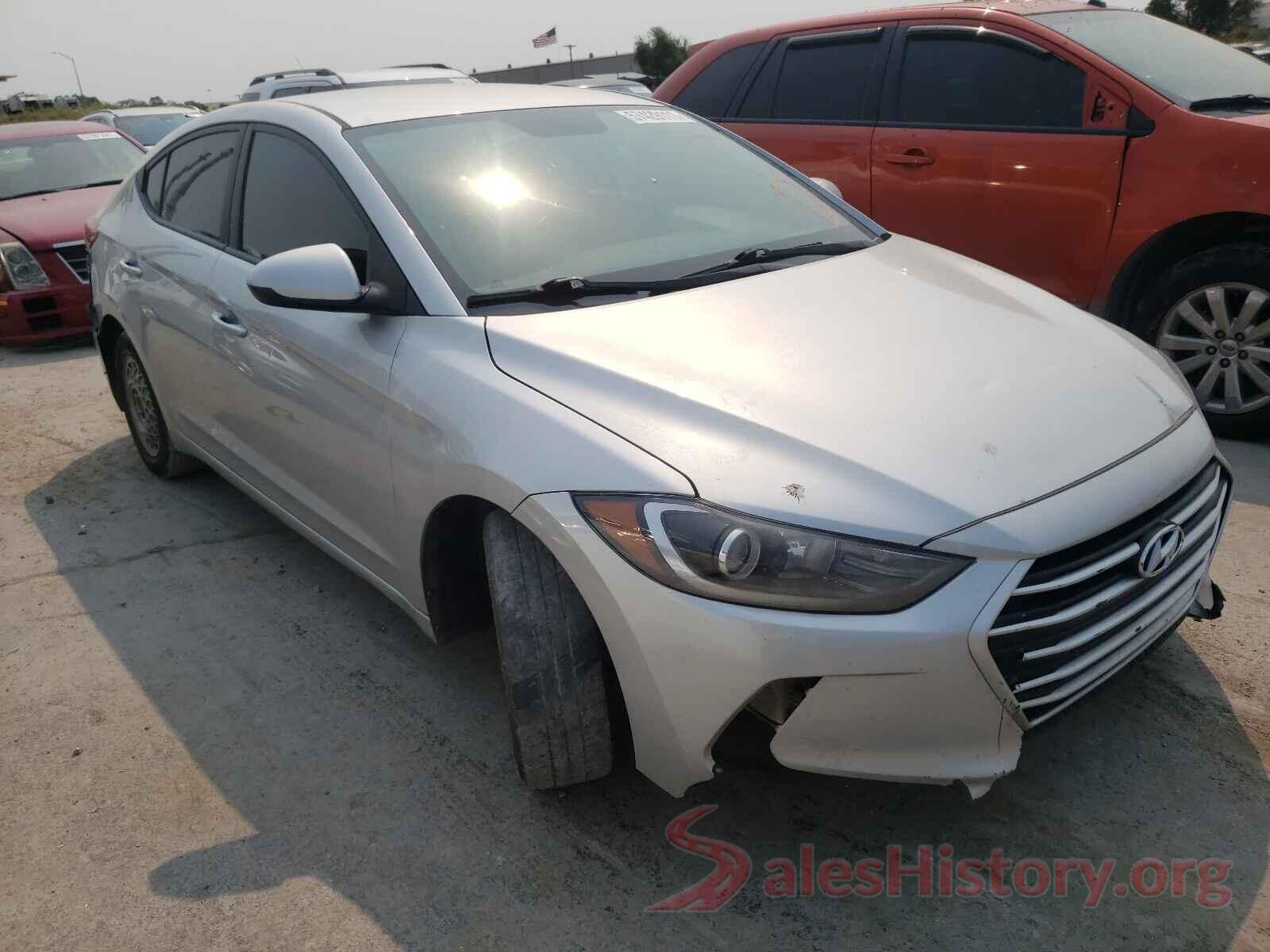 5NPD74LF5HH167473 2017 HYUNDAI ELANTRA