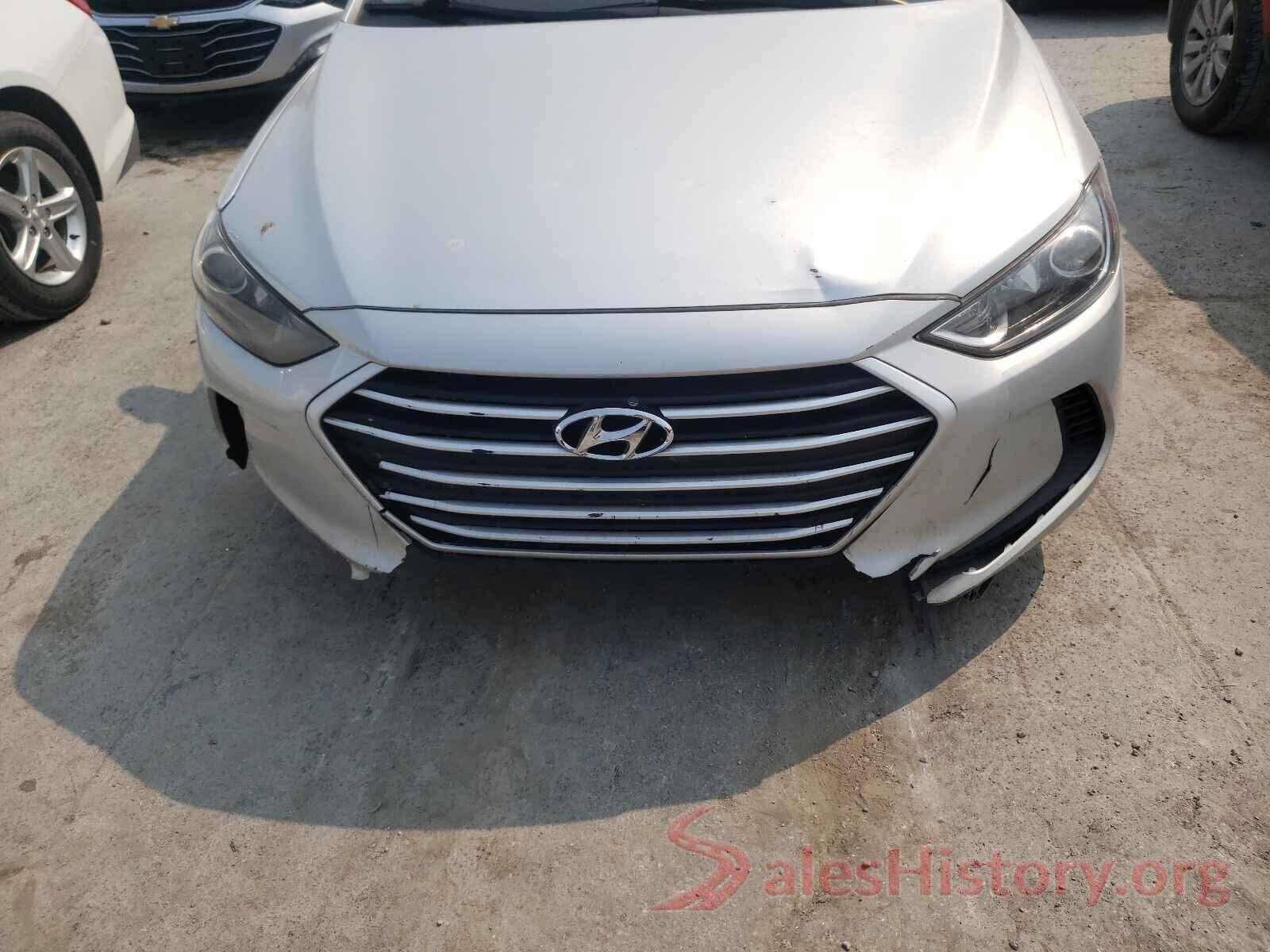 5NPD74LF5HH167473 2017 HYUNDAI ELANTRA