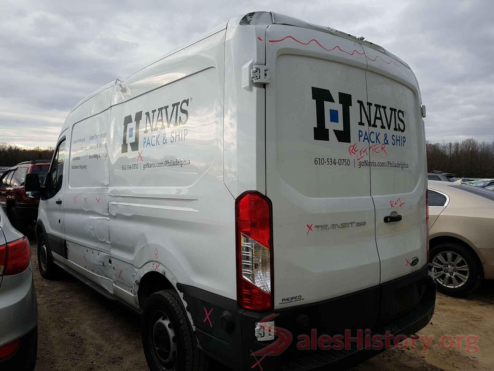 1FTYR2CM6KKA73903 2019 FORD TRANSIT CO