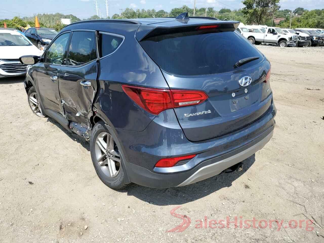 5NMZU3LB9HH008877 2017 HYUNDAI SANTA FE