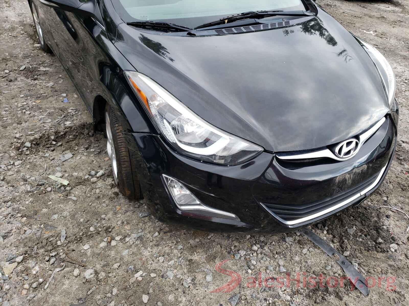 KMHDH4AE7GU628311 2016 HYUNDAI ELANTRA