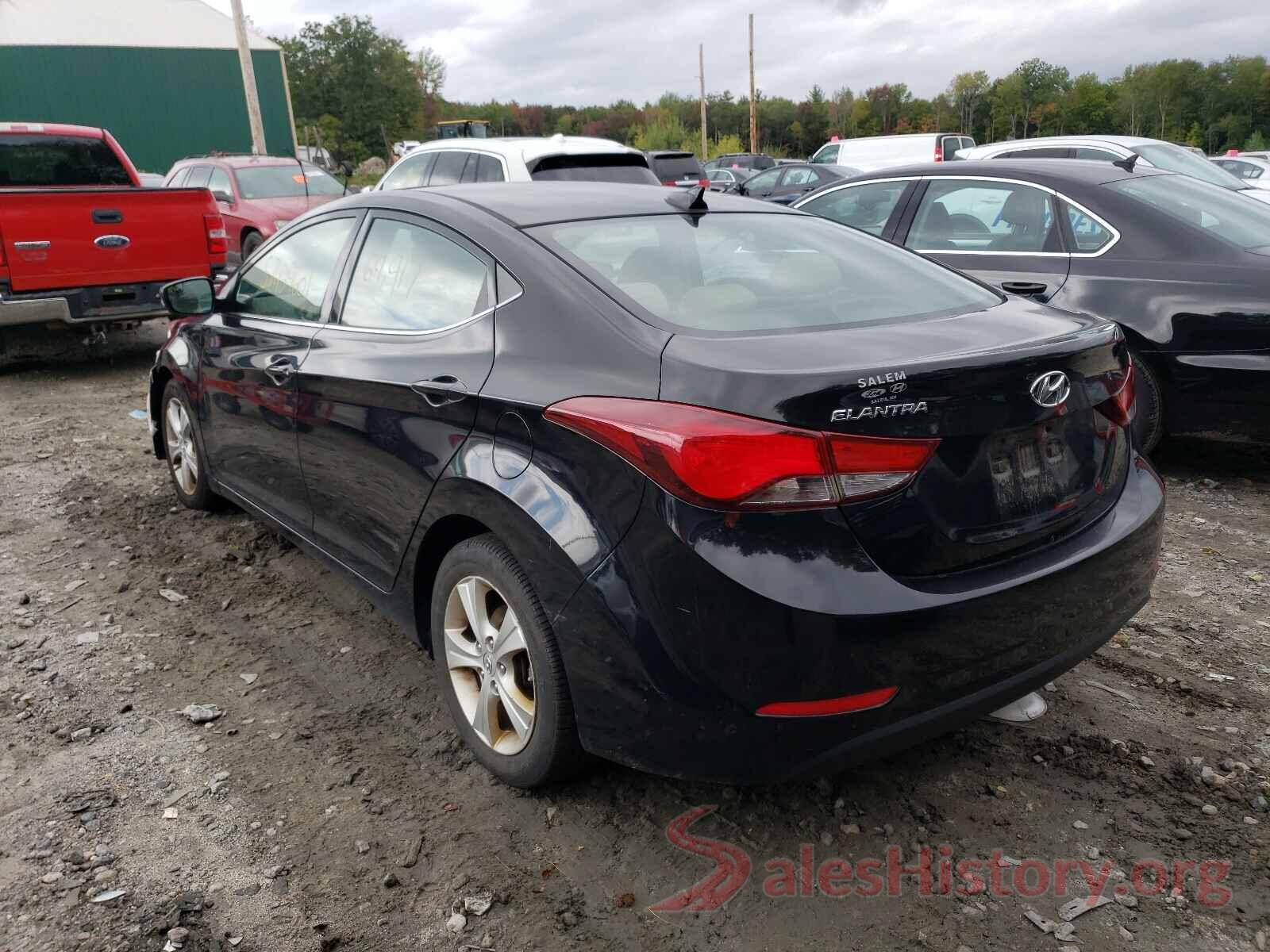 KMHDH4AE7GU628311 2016 HYUNDAI ELANTRA