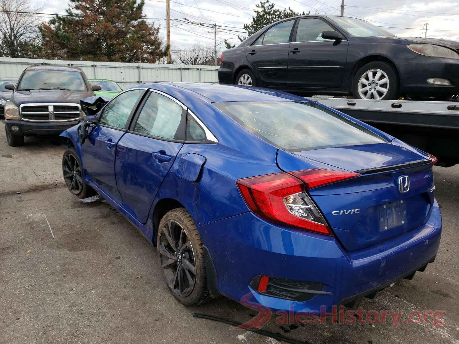 2HGFC2F82KH603638 2019 HONDA CIVIC