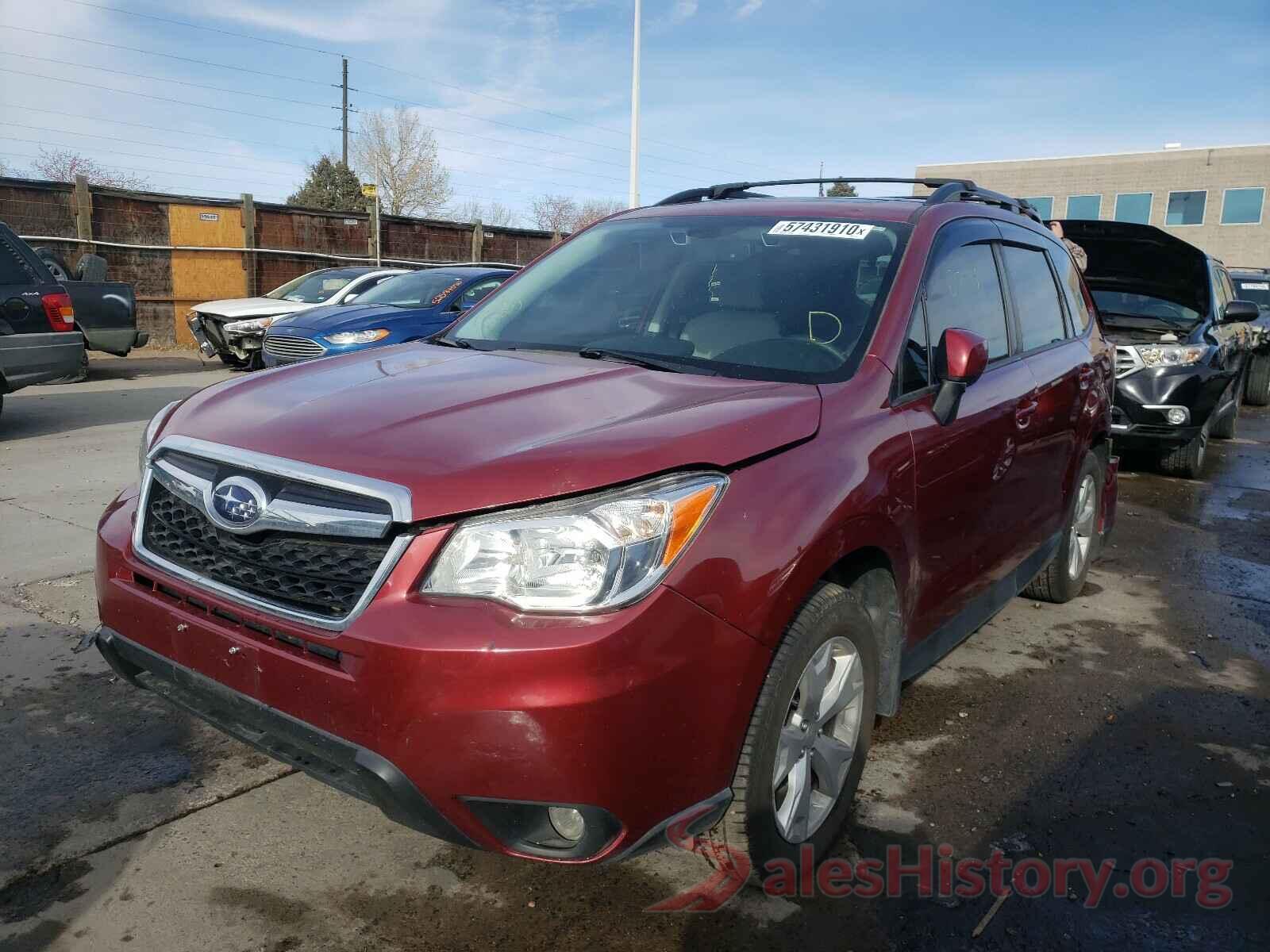 JF2SJAFCXGH493583 2016 SUBARU FORESTER