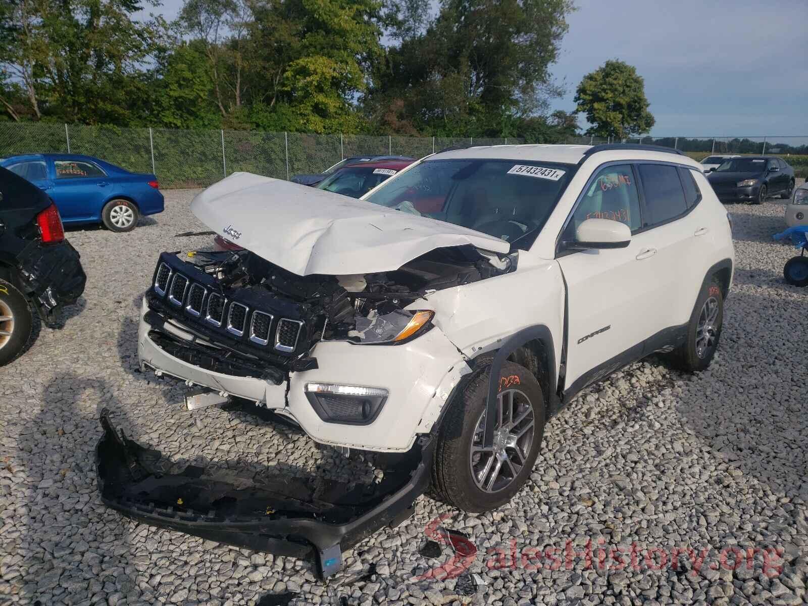 3C4NJDBB0JT423299 2018 JEEP COMPASS