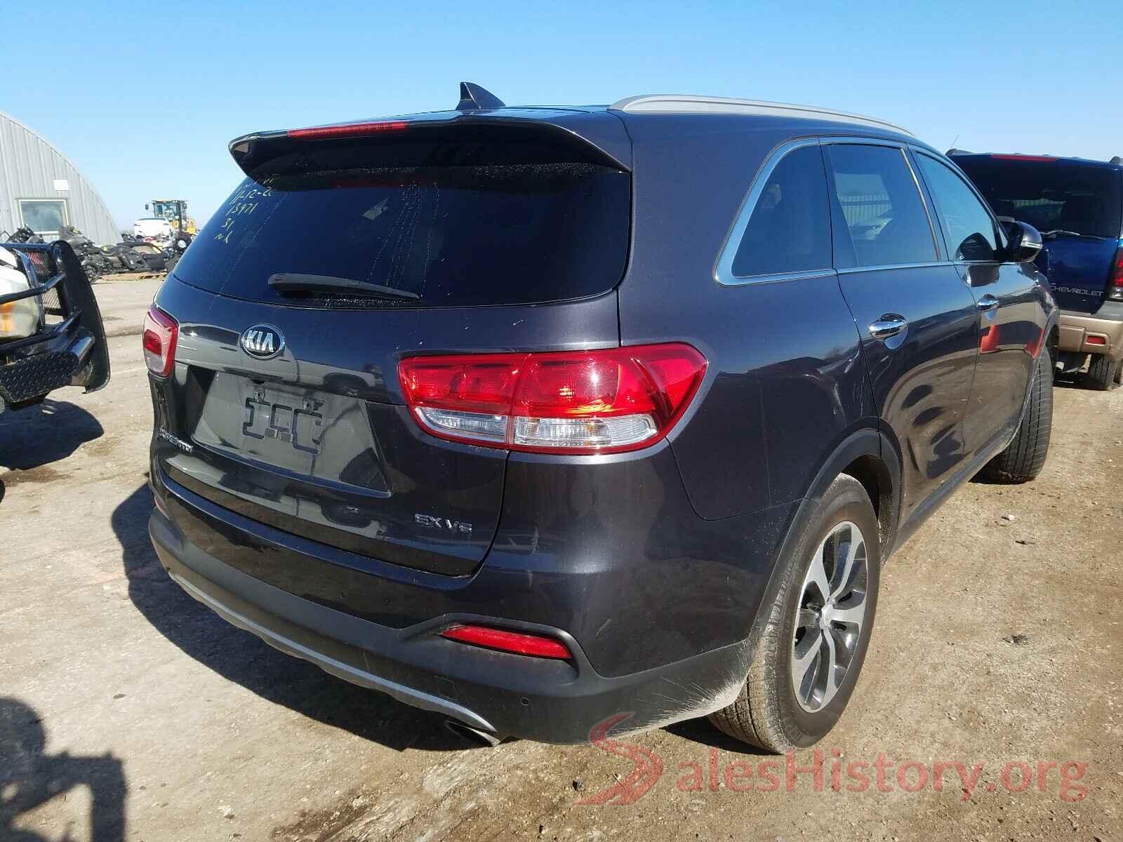 5XYPH4A56GG174782 2016 KIA SORENTO