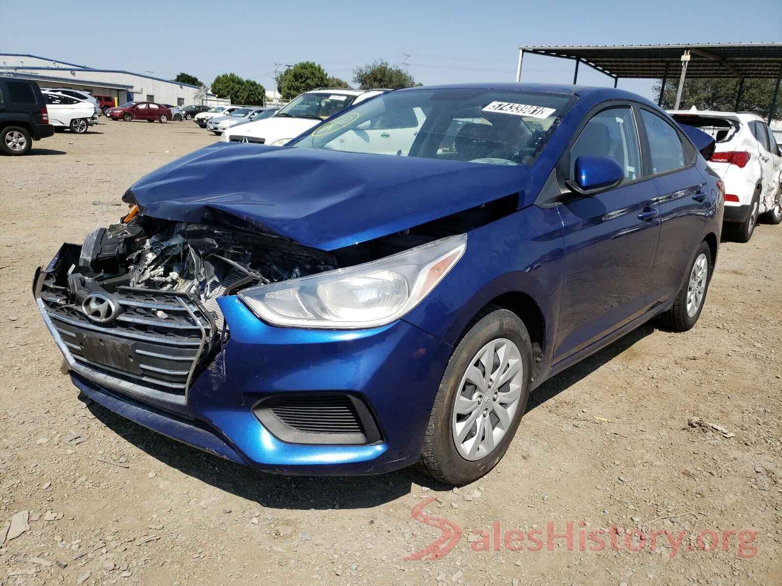 3KPC24A39KE056357 2019 HYUNDAI ACCENT