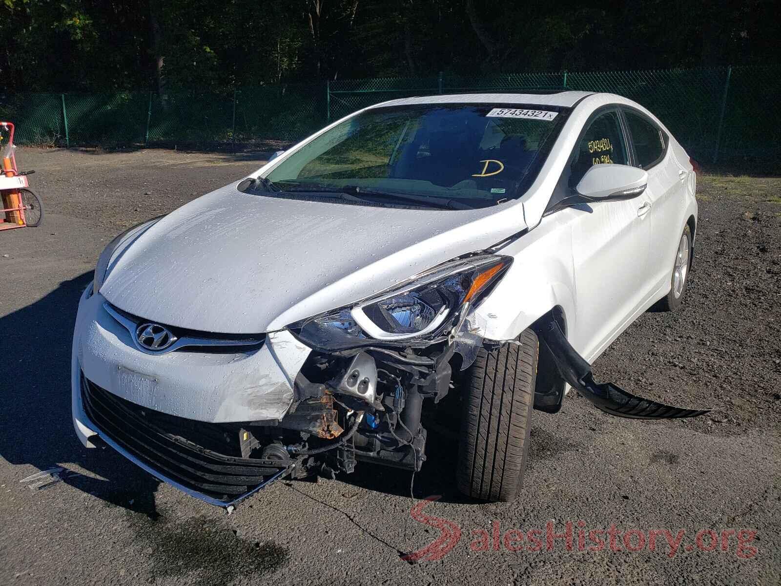 5NPDH4AE2GH794184 2016 HYUNDAI ELANTRA