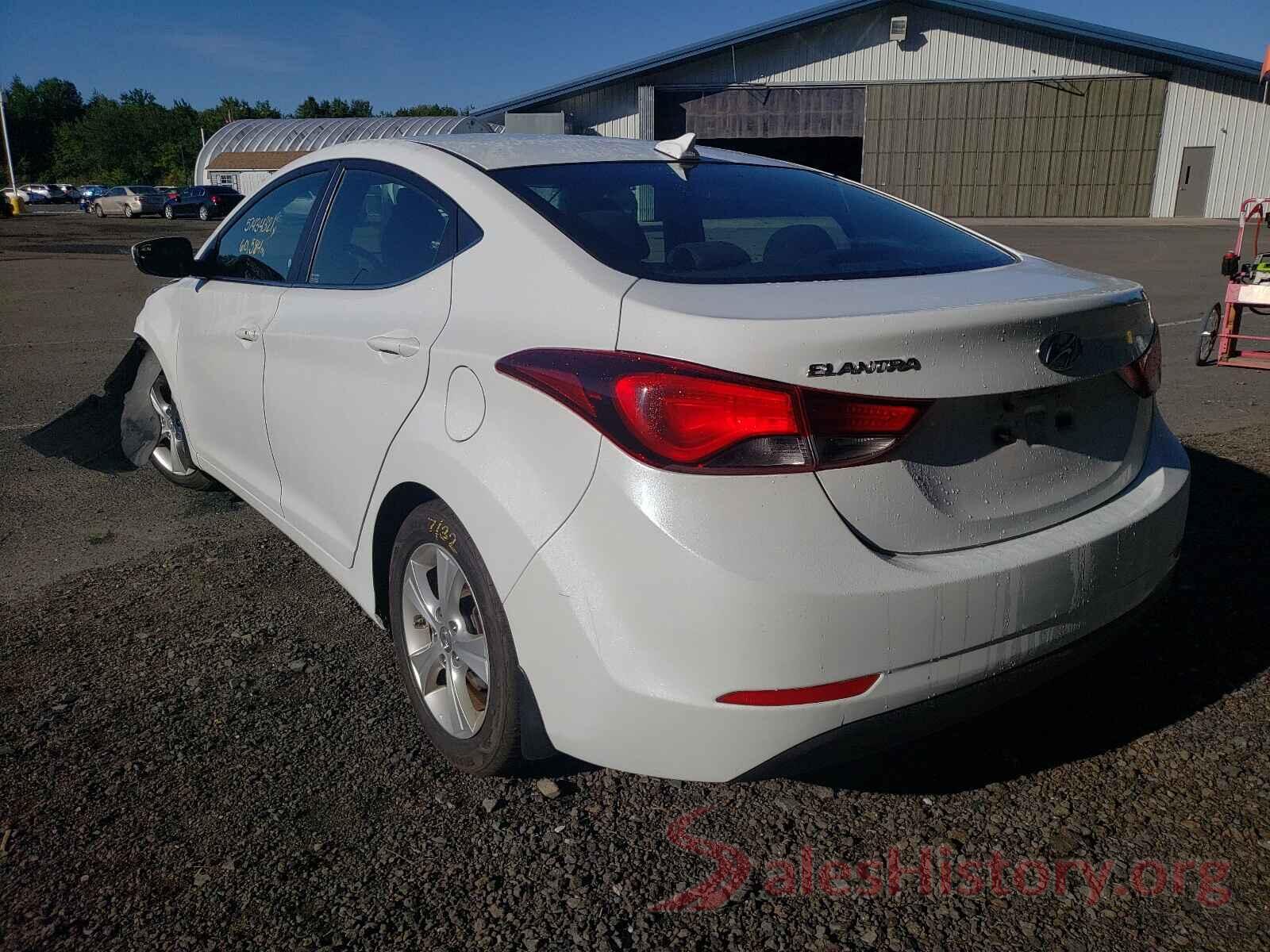 5NPDH4AE2GH794184 2016 HYUNDAI ELANTRA