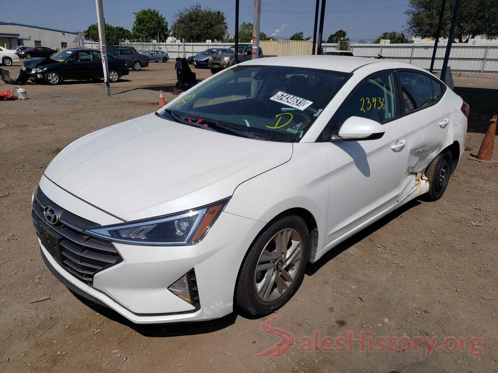 5NPD84LFXKH423949 2019 HYUNDAI ELANTRA