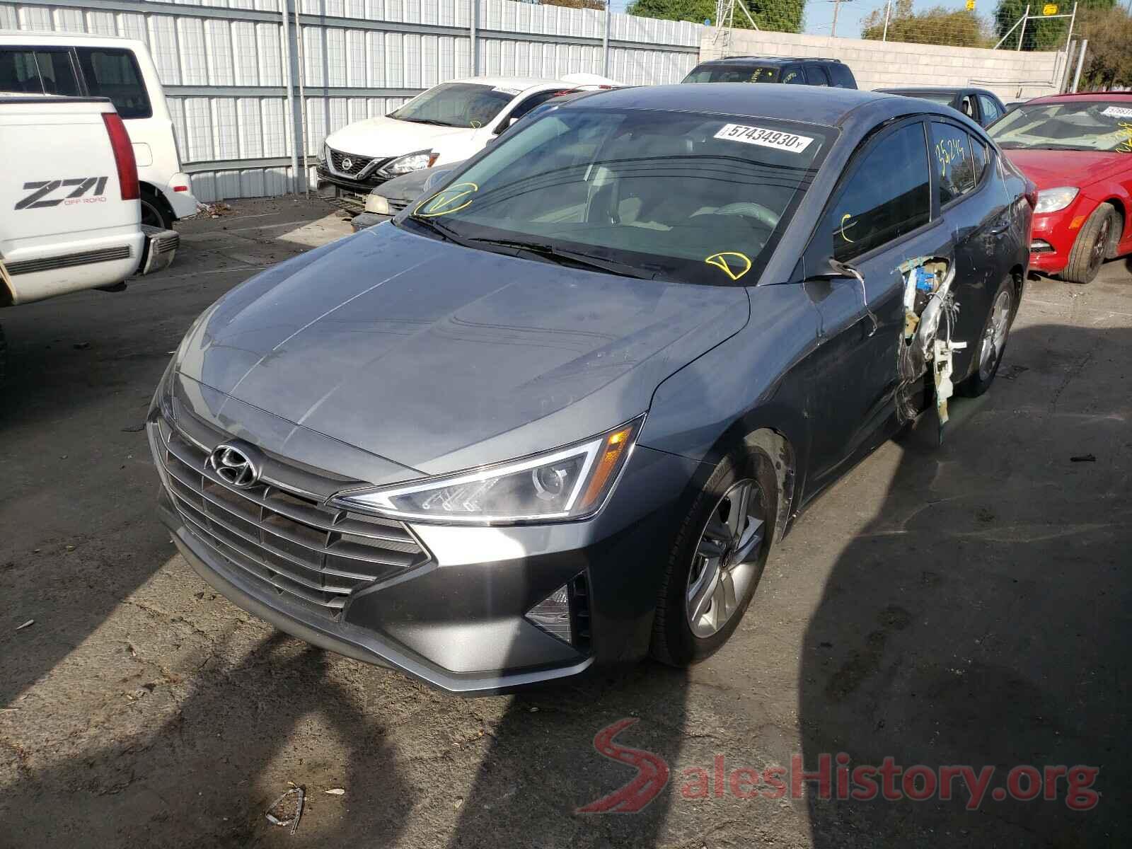 KMHD84LFXKU745525 2019 HYUNDAI ELANTRA