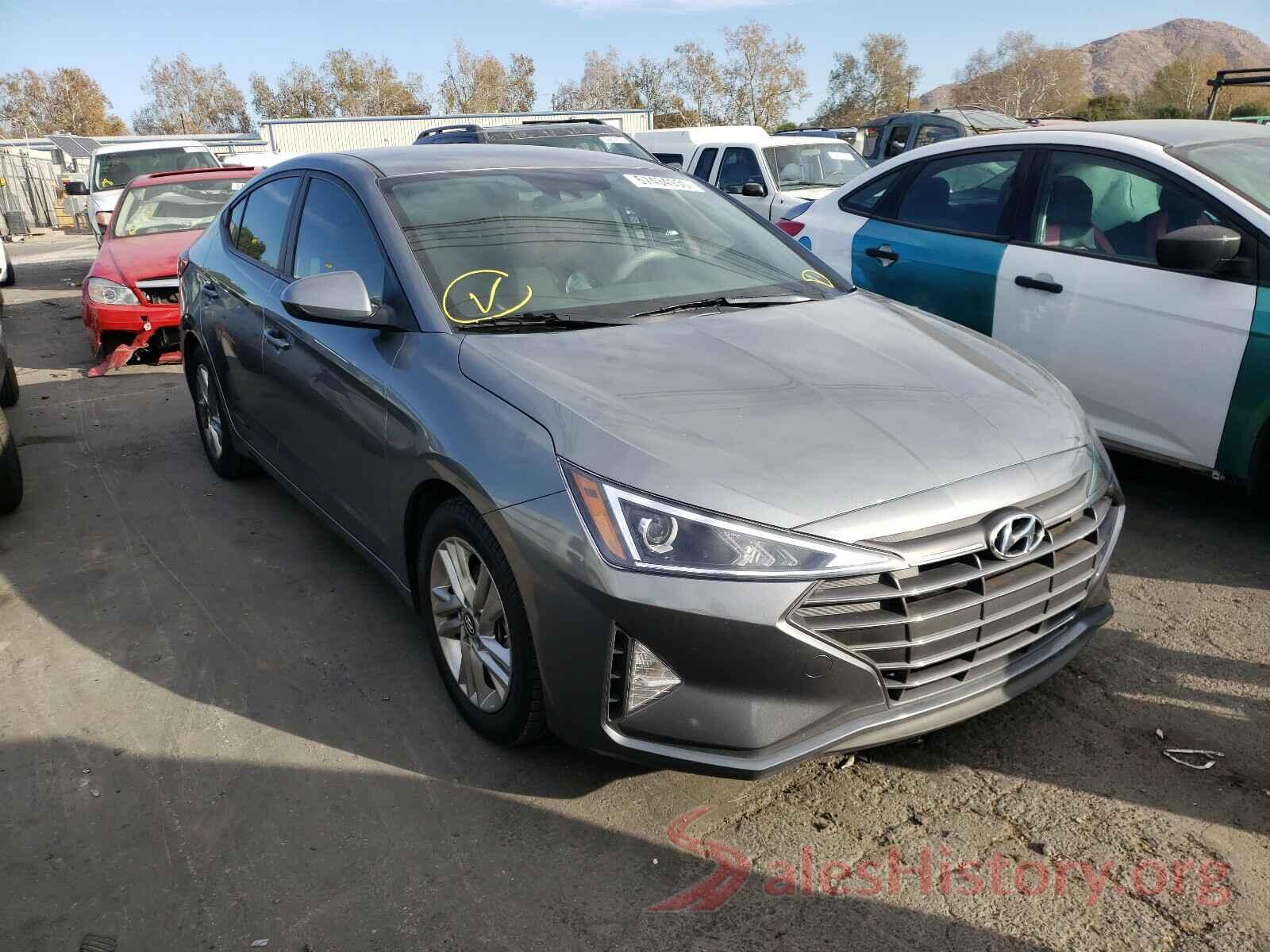 KMHD84LFXKU745525 2019 HYUNDAI ELANTRA