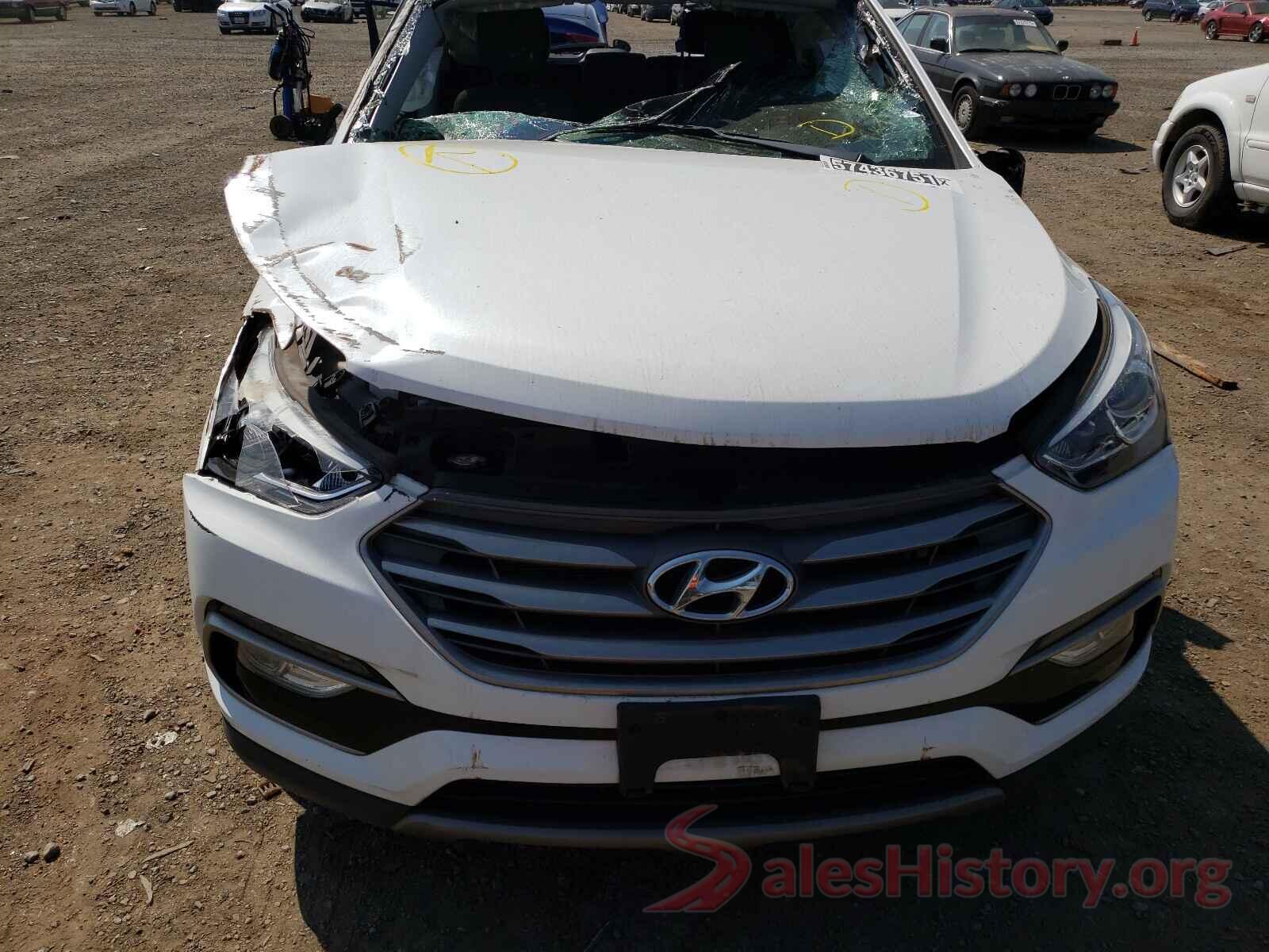 5NMZU3LBXJH057706 2018 HYUNDAI SANTA FE