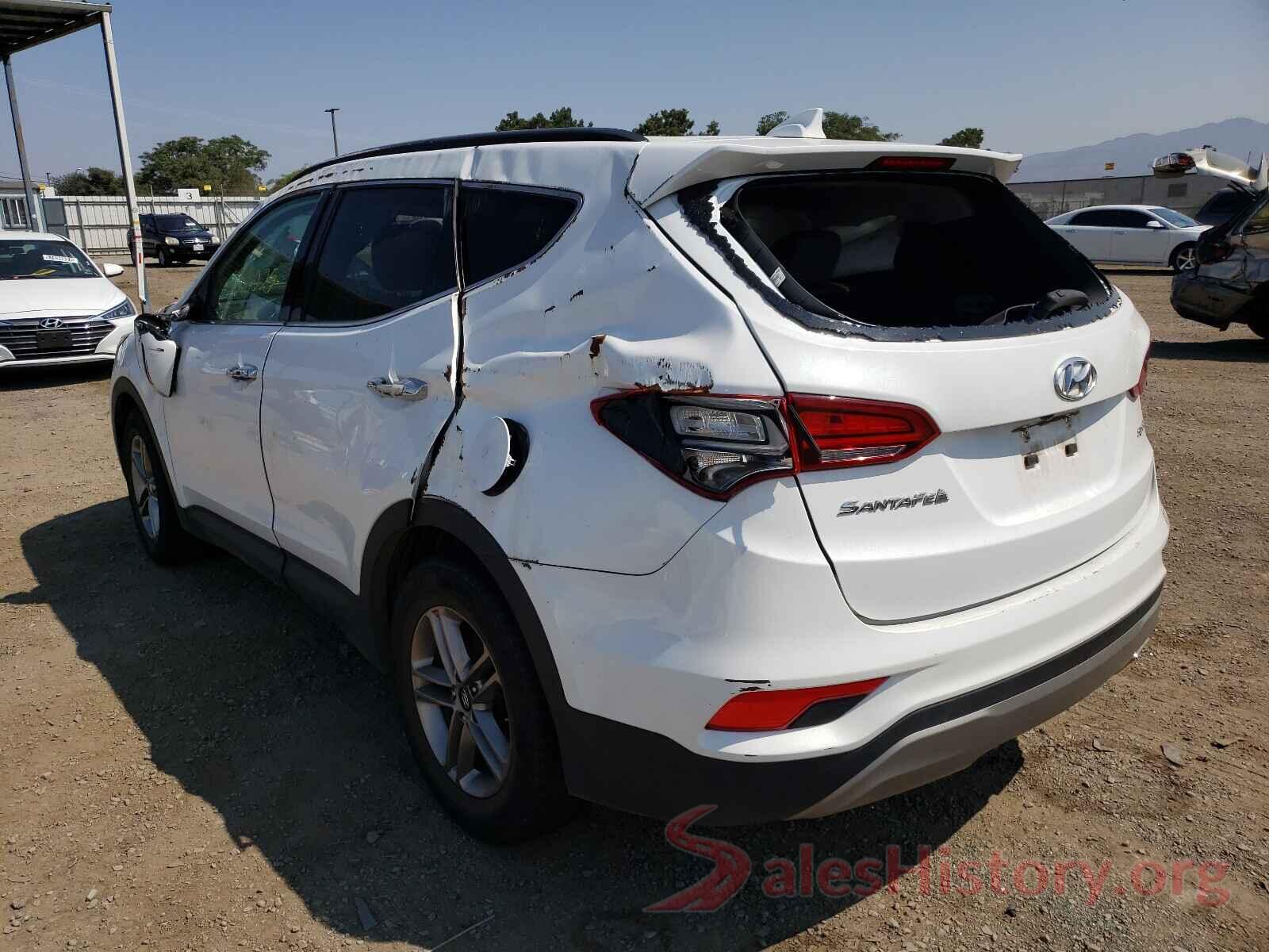 5NMZU3LBXJH057706 2018 HYUNDAI SANTA FE