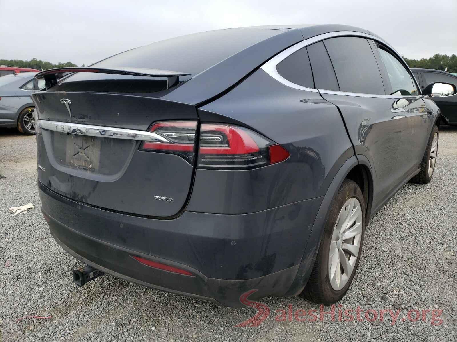 5YJXCDE26JF123604 2018 TESLA MODEL X