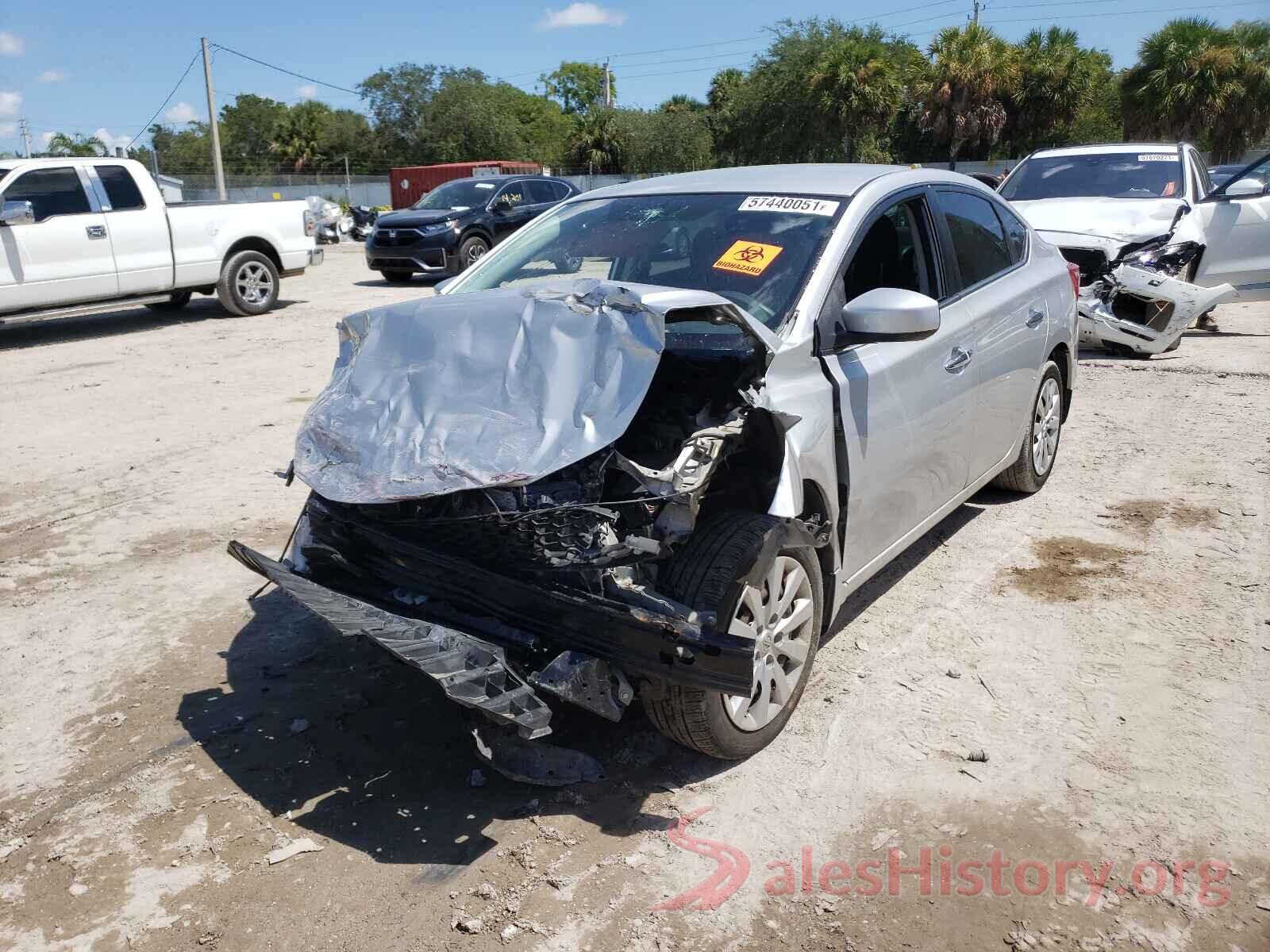 3N1AB7AP7HY260693 2017 NISSAN SENTRA