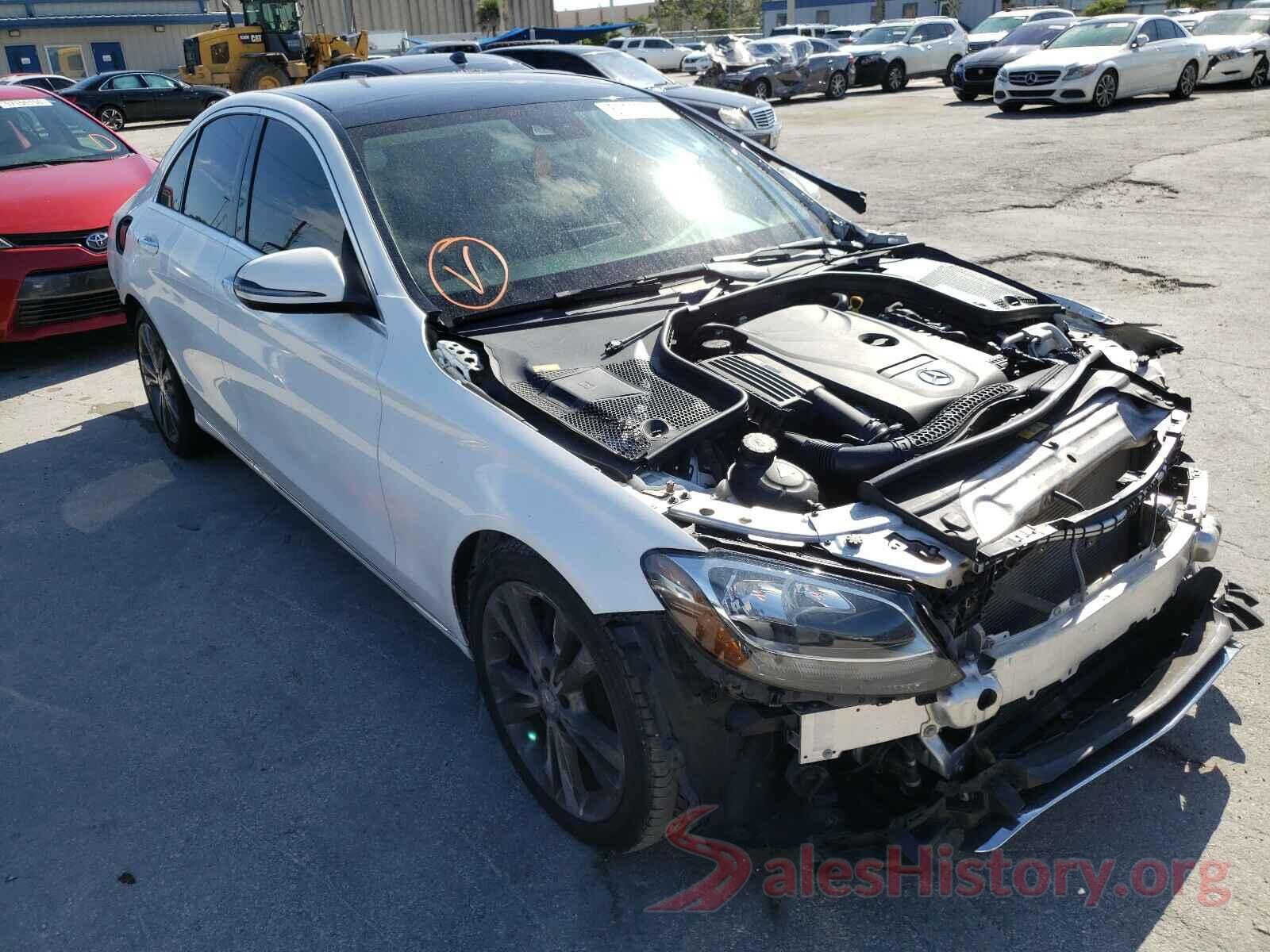 WDDWF4JB1HR243023 2017 MERCEDES-BENZ C CLASS