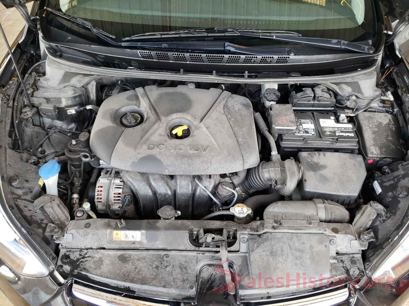 5NPDH4AE4GH770775 2016 HYUNDAI ELANTRA