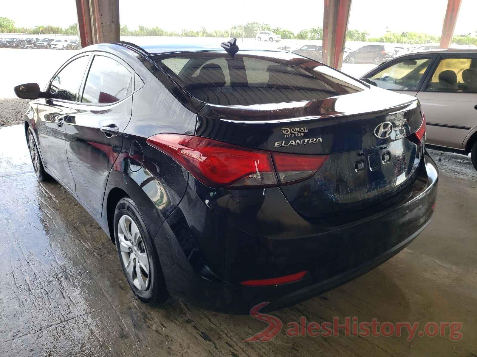 5NPDH4AE4GH770775 2016 HYUNDAI ELANTRA