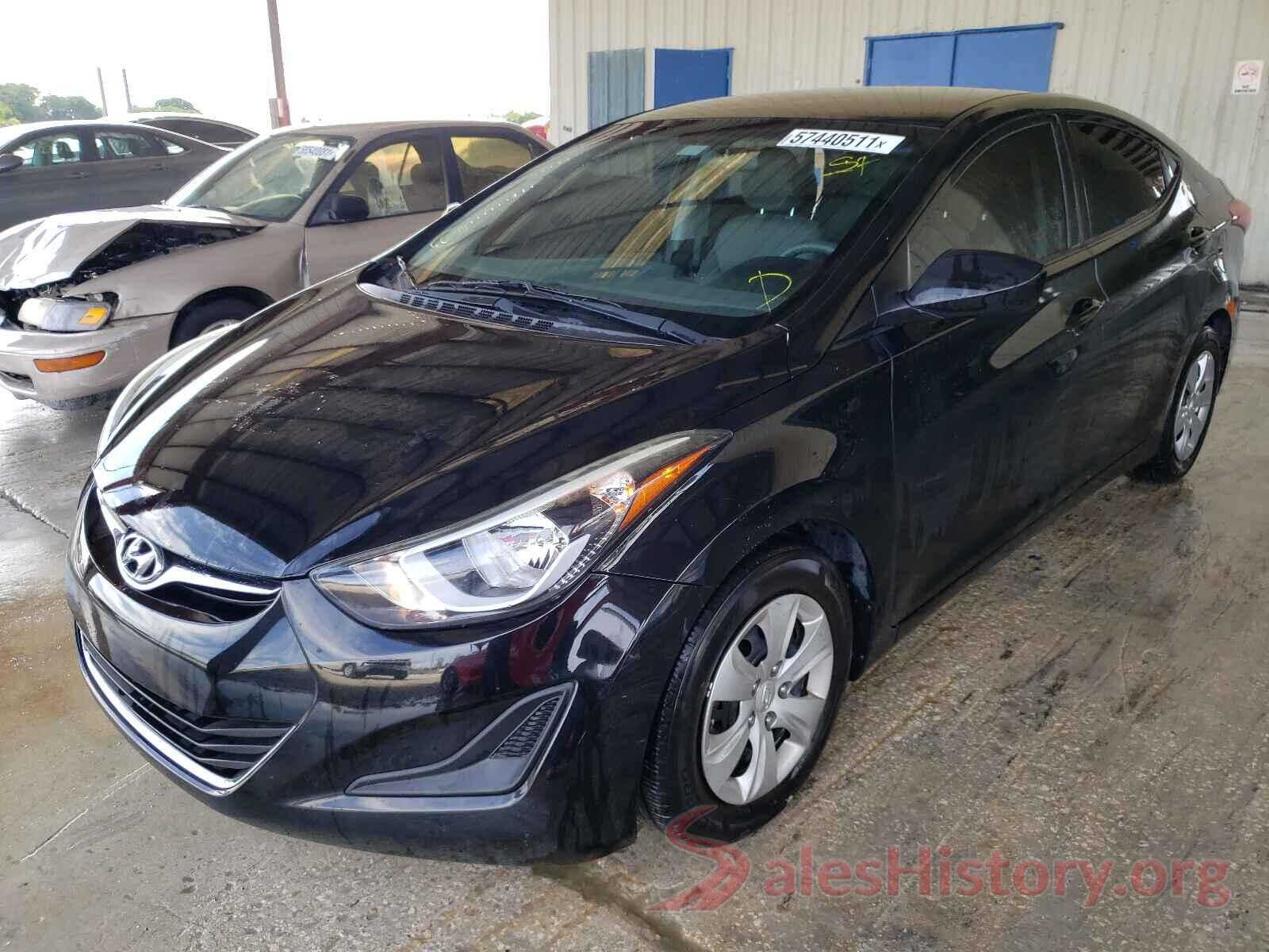 5NPDH4AE4GH770775 2016 HYUNDAI ELANTRA