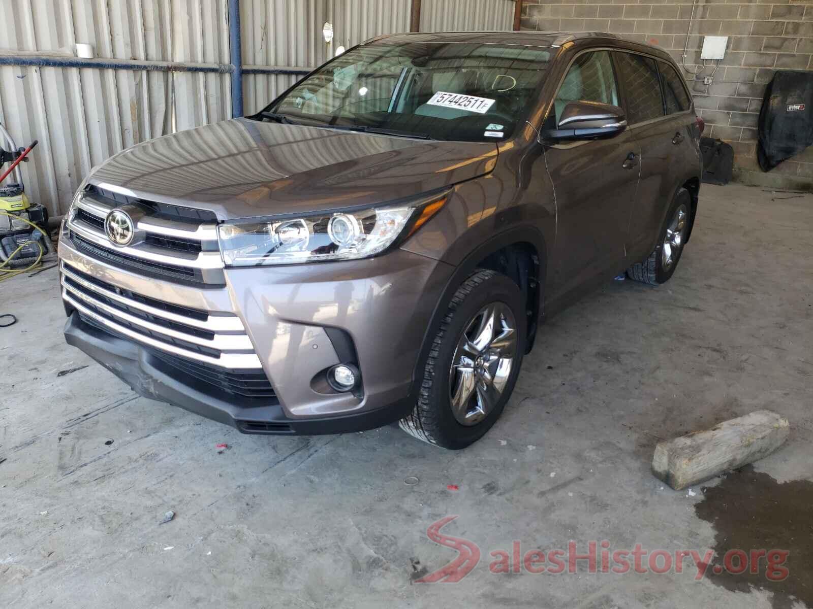 5TDDZRFH7KS967634 2019 TOYOTA HIGHLANDER