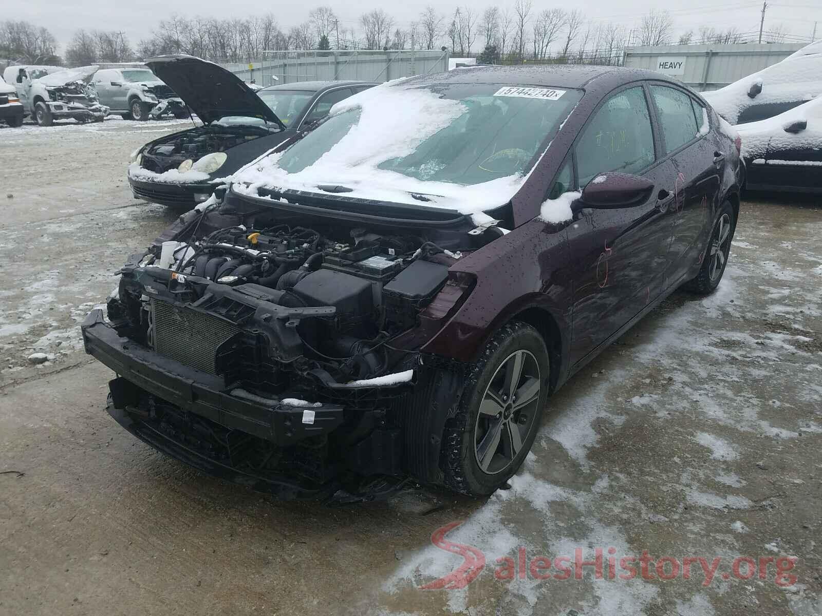 3KPFL4A70JE244115 2018 KIA FORTE