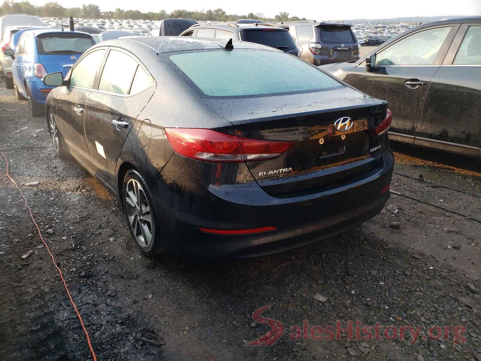 5NPD84LF2HH021240 2017 HYUNDAI ELANTRA