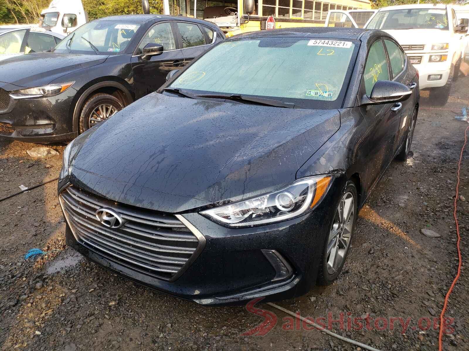 5NPD84LF2HH021240 2017 HYUNDAI ELANTRA