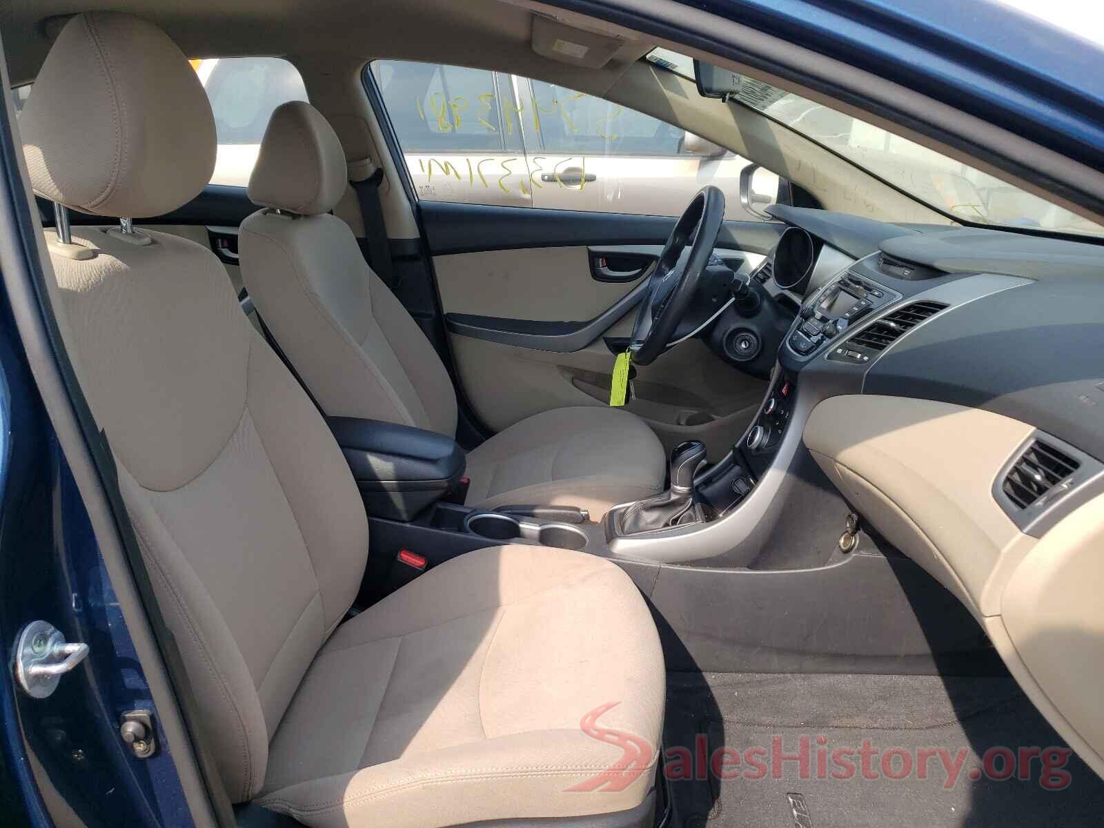 KMHDH4AE0GU598827 2016 HYUNDAI ELANTRA