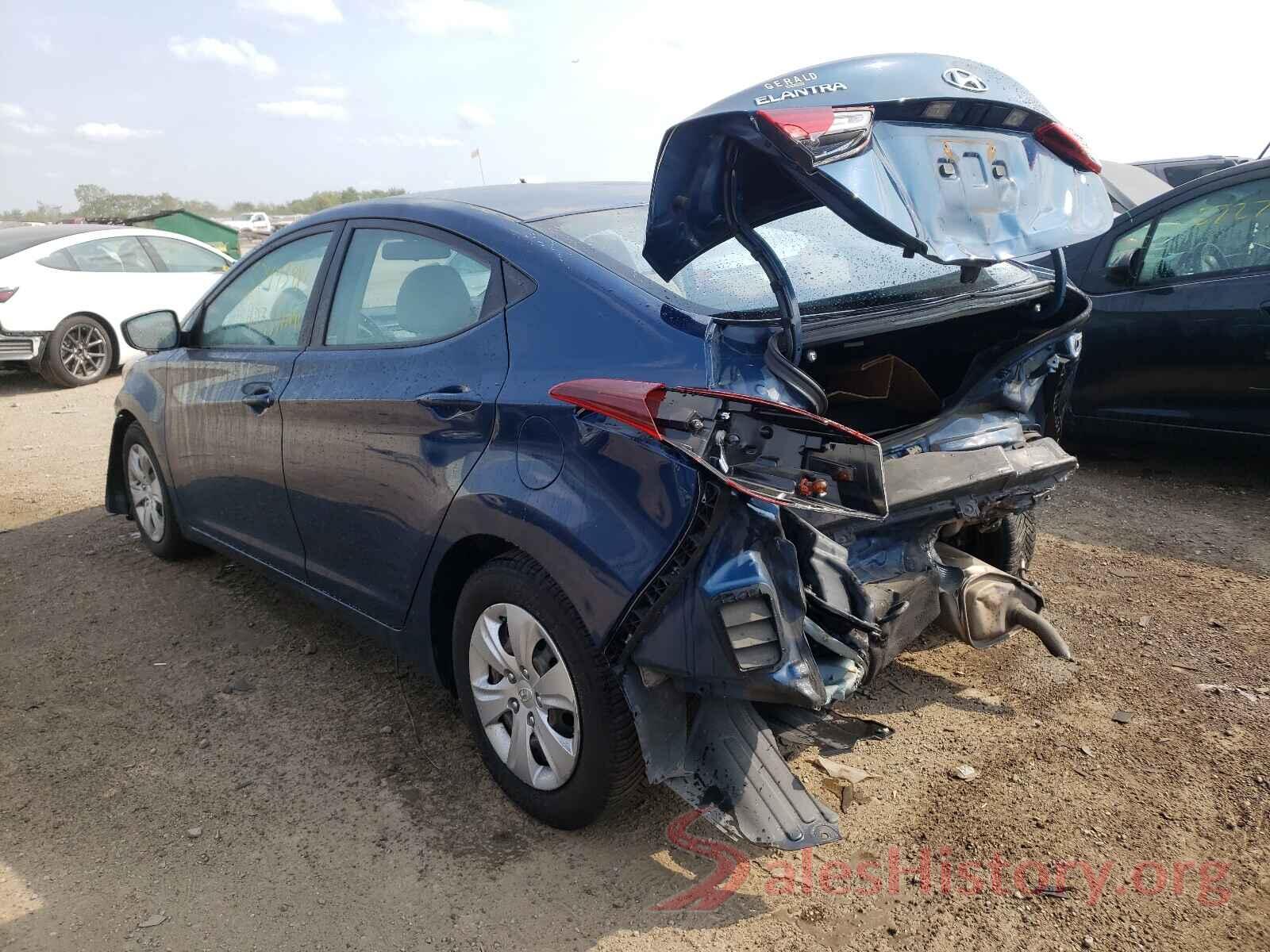 KMHDH4AE0GU598827 2016 HYUNDAI ELANTRA