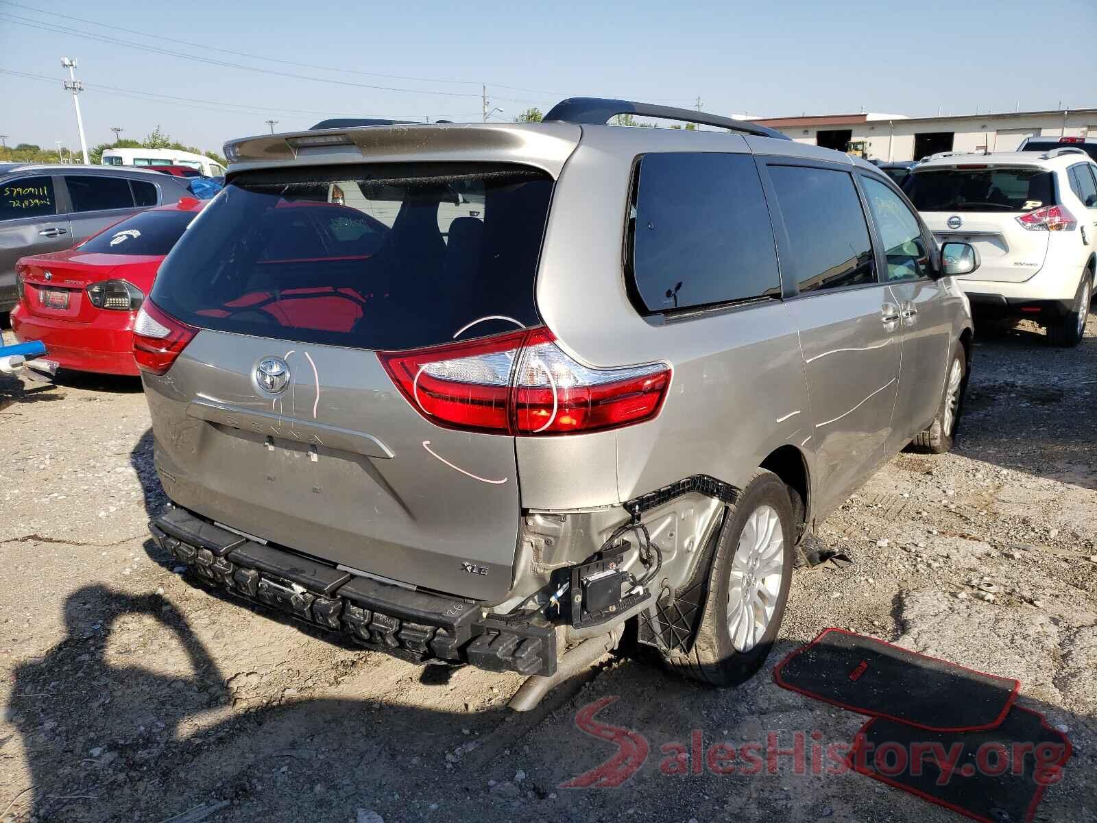 5TDYK3DC8GS710290 2016 TOYOTA SIENNA