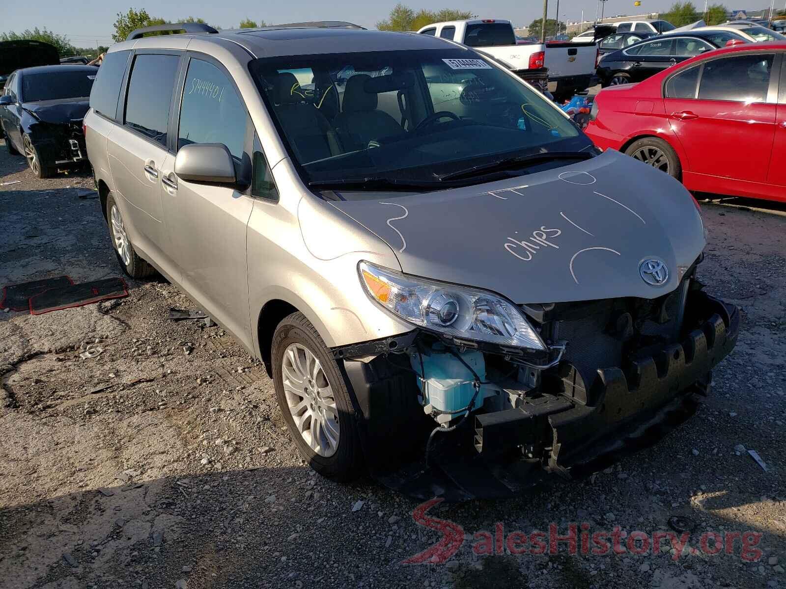 5TDYK3DC8GS710290 2016 TOYOTA SIENNA