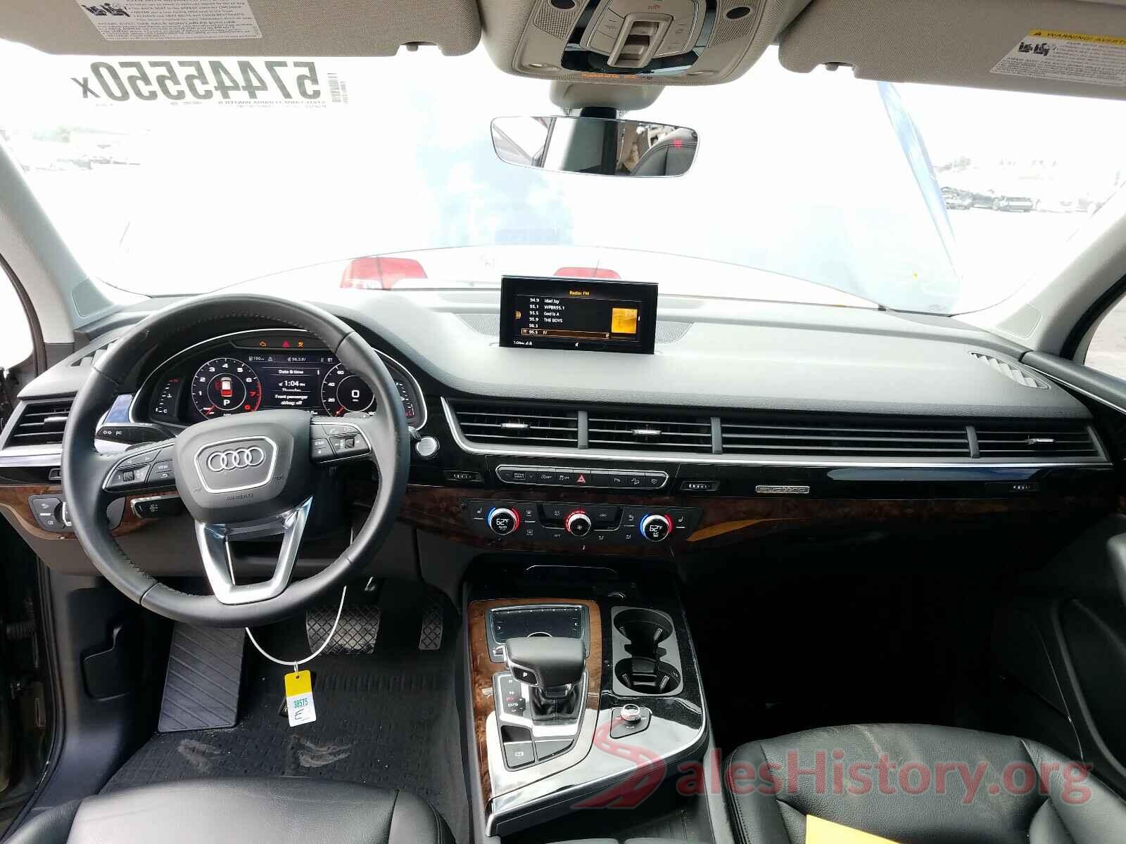 WA1LAAF7XJD050283 2018 AUDI Q7