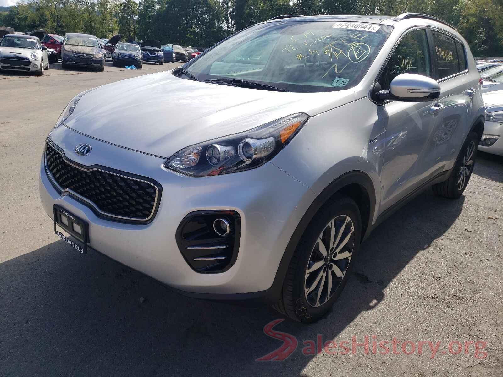 KNDPNCAC0J7400076 2018 KIA SPORTAGE