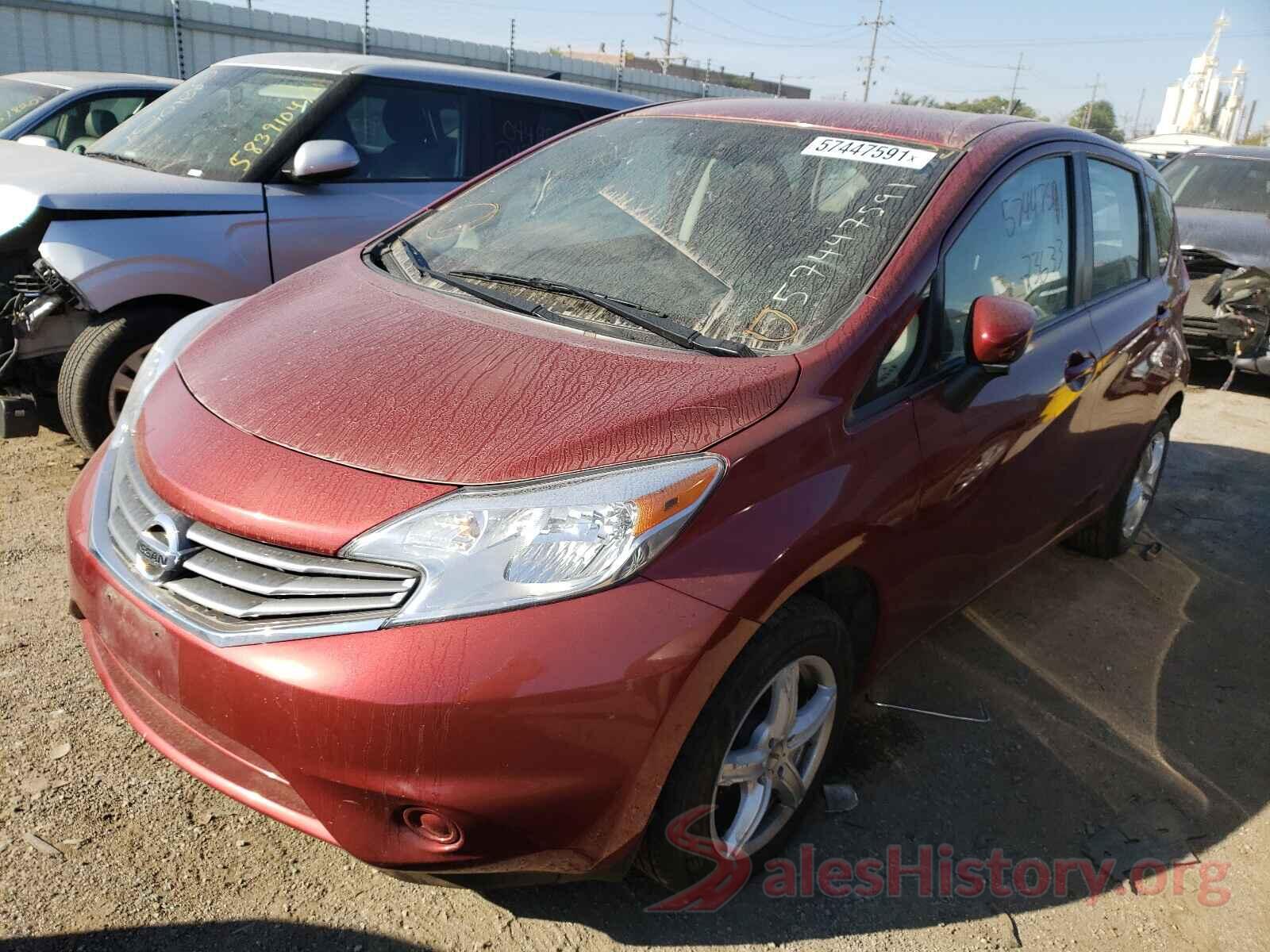 3N1CE2CP7GL368646 2016 NISSAN VERSA