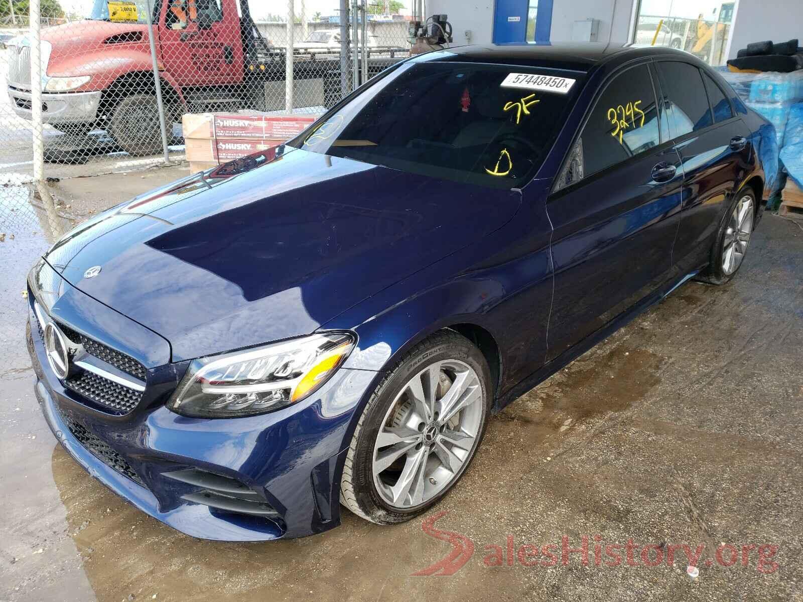 W1KWF8DB7LR598631 2020 MERCEDES-BENZ C CLASS