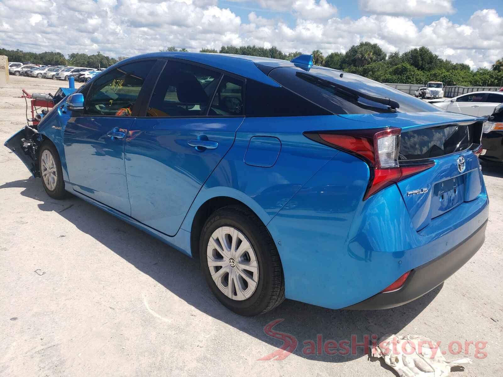 JTDKAMFU5M3131534 2021 TOYOTA PRIUS