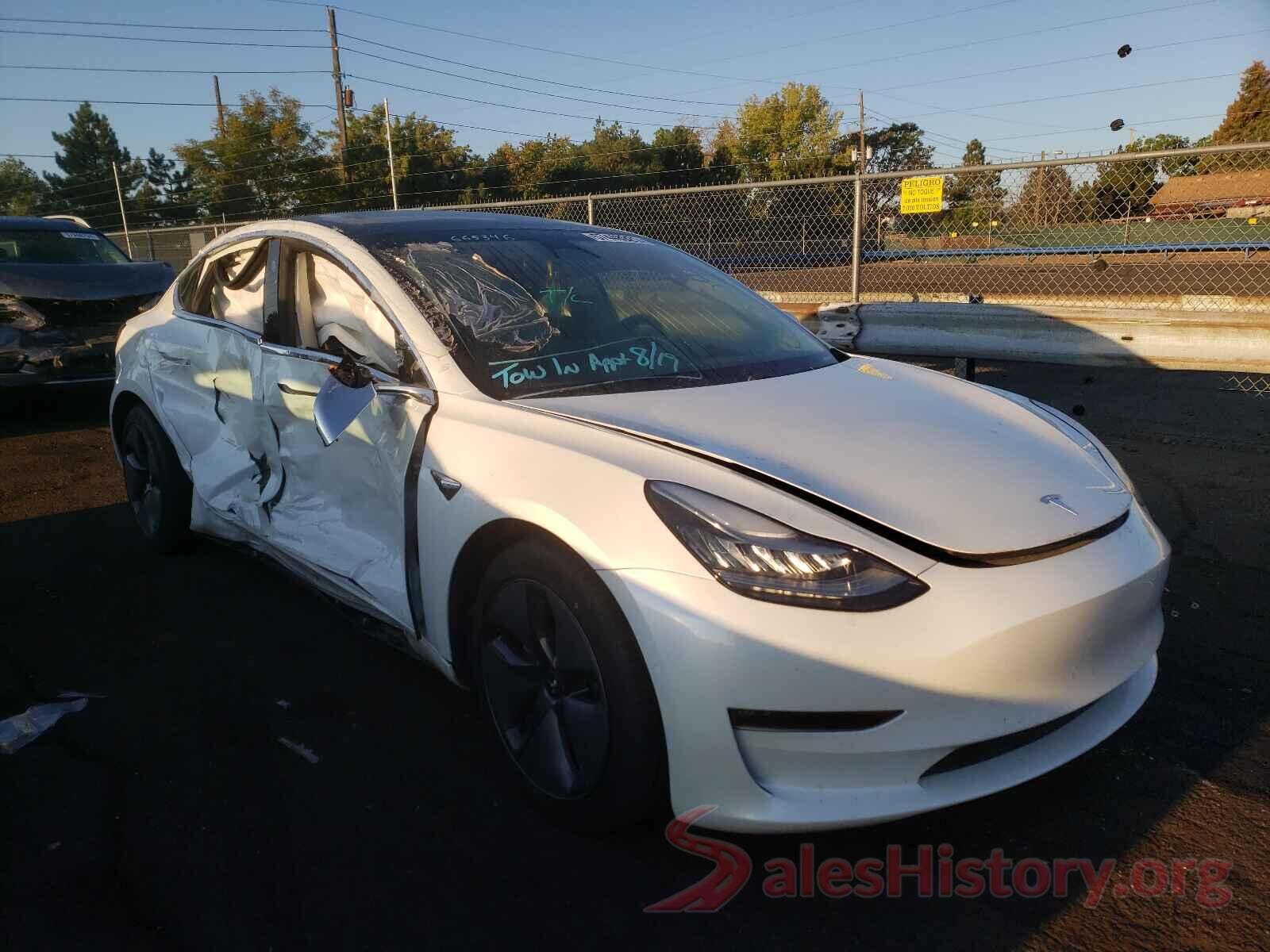 5YJ3E1EBXLF665346 2020 TESLA MODEL 3