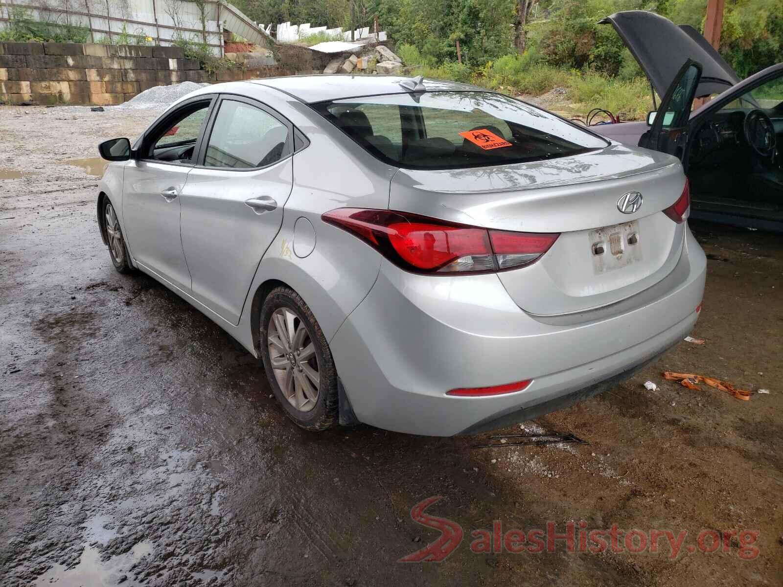 5NPDH4AE1GH705110 2016 HYUNDAI ELANTRA