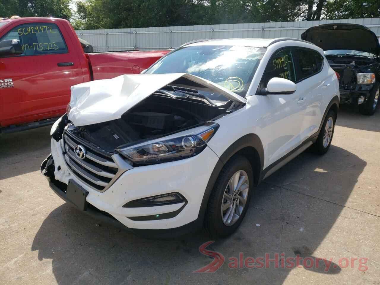 KM8J3CA41JU677627 2018 HYUNDAI TUCSON