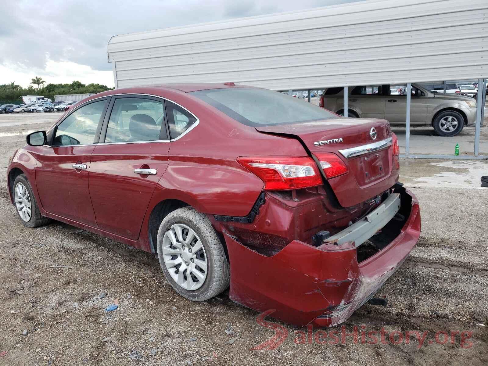 3N1AB7AP3GL638021 2016 NISSAN SENTRA