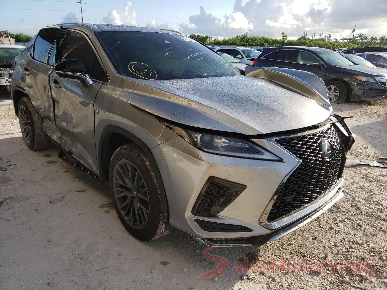 2T2SZMAA7MC209465 2021 LEXUS RX350